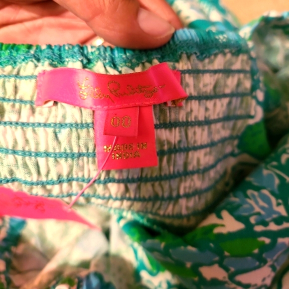 LILY PULITZER DELANEY SHORT SLEEVE DRESS - Picture 6 of 7